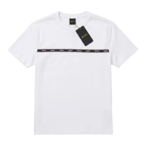 Hugo Boss Cotton T-Shirt — Ağ