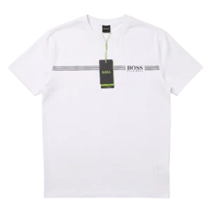 Hugo Boss Cotton T-Shirt — Ağ