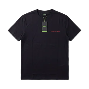 Hugo Boss X Porsche Cotton T-Shirt — Qara (qırmızı)