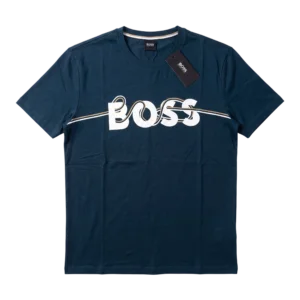 Hugo Boss Cotton T-Shirt — Firuzəyi