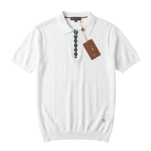 Loro Piana Cotton Knitwear Polo — Ağ