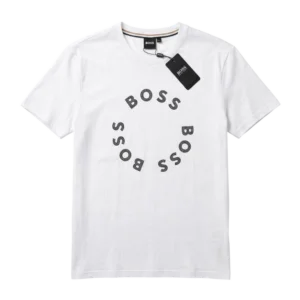 Hugo Boss Cotton T-Shirt — Ağ