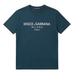 Dolce & Gabbana Cotton T-Shirt — Firuzəyi