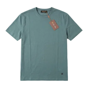Loro Piana Cotton T-Shirt — Açıq yaşıl