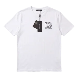 Dolce & Gabbana Cotton T-Shirt — Ağ