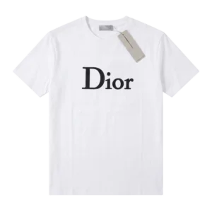 Christian Dior Cotton T-Shirt — Ağ
