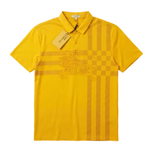 Burberry Cotton Polo — Sarı