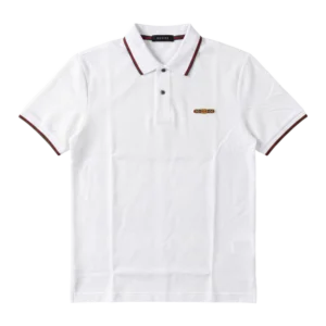 Gucci Cotton Polo — Ağ