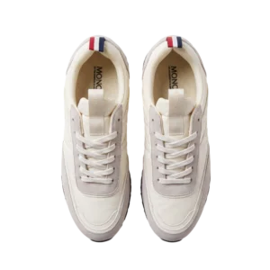 Moncler Suede/Mesh Shoes — Ağ