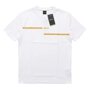Hugo Boss Cotton T-Shirt — Ağ