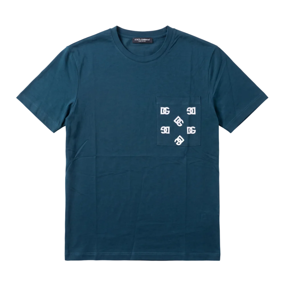 Dolce & Gabbana Cotton T-Shirt — Firuzəyi