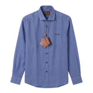 Loro Piana Linen Shirt — Bozumtul göy