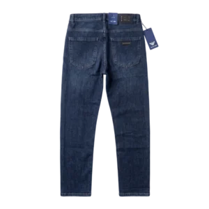 Emporio Armani Cotton Jeans — Göy