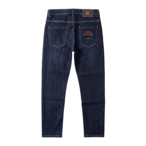 Gucci Cotton Jeans — Tünd göy