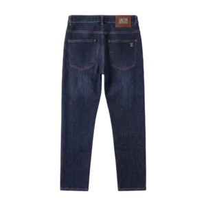 Louis Vuitton Cotton Jeans — Tünd göy