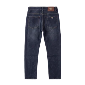 Prada Cotton Jeans — Tünd göy