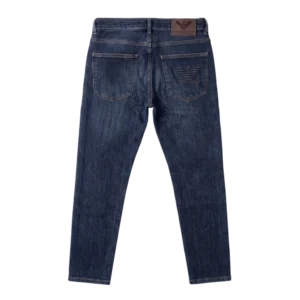 Giorgio Armani Cotton Jeans — Göy