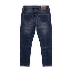 Zegna Cotton Jeans — Tünd göy