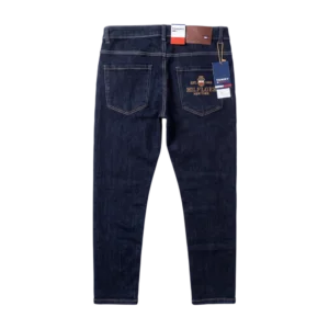 Tommy Hilfiger Cotton Jeans — Tünd göy