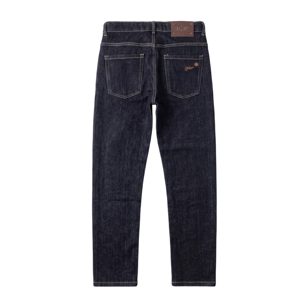 Loro Piana Cotton Jeans — Tünd göy