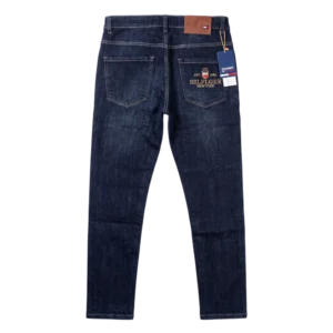 Tommy Hilfiger Cotton Jeans — Tünd göy