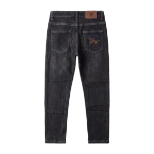 Hermès Cotton Jeans — Tünd boz
