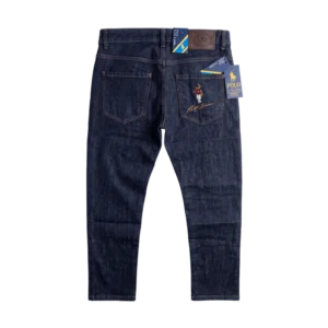 Ralph Lauren Cotton Jeans — Tünd göy