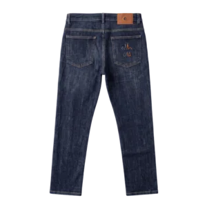 Moncler Cotton Jeans — Tünd göy