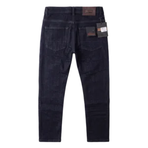Zegna Cotton Jeans — Tünd göy