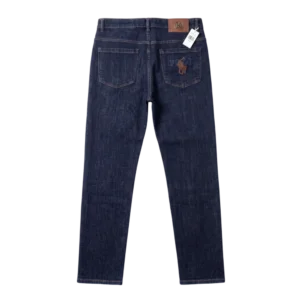 Ralph Lauren Cotton Jeans — Tünd göy