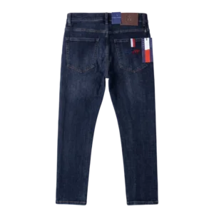 Tommy Hilfiger Cotton Jeans — Tünd göy
