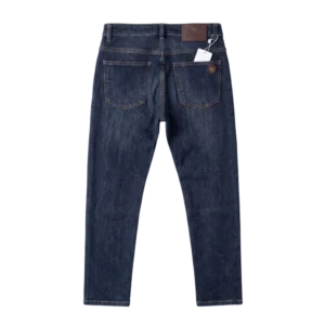 Loro Piana Cotton Jeans — Tünd göy
