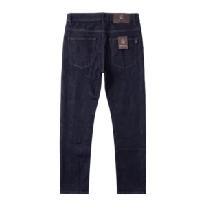 Brunello Cucinelli Cotton Jeans — Tünd göy