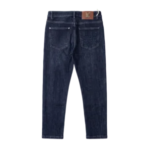 Louis Vuitton Cotton Jeans — Tünd göy