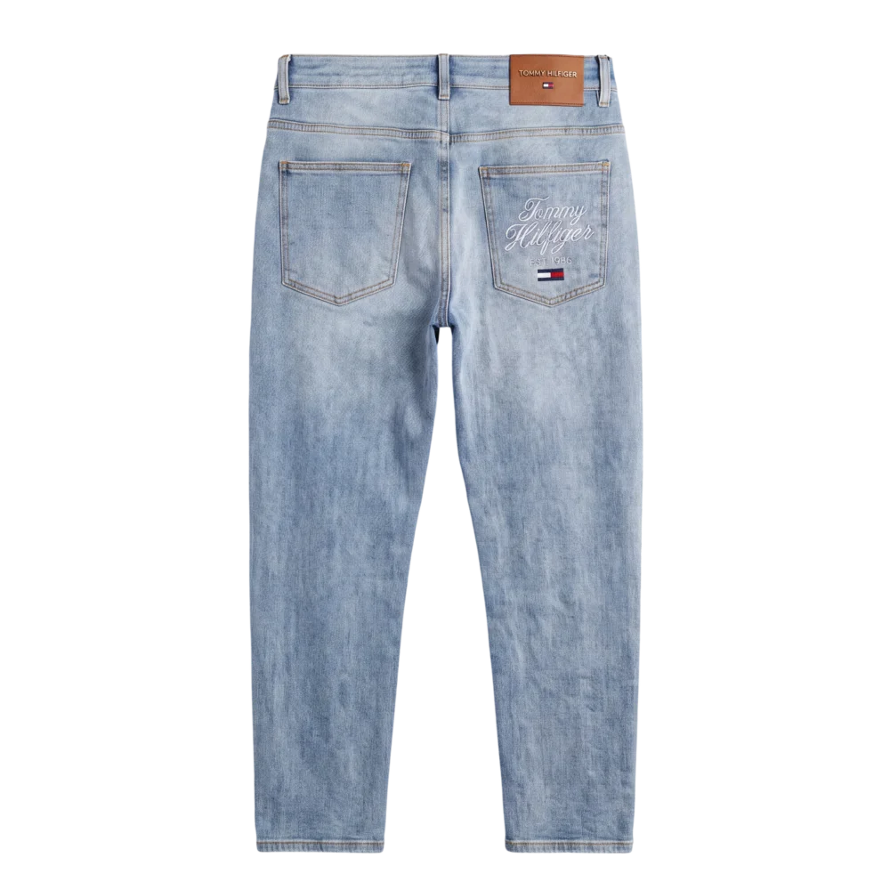 Tommy Hilfiger Cotton Jeans — Mavi