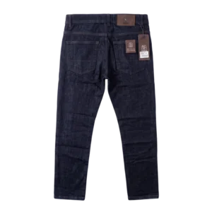 Brunello Cucinelli Cotton Jeans — Tünd göy
