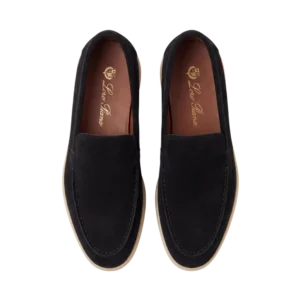 Loro Piana Suede Loafers — Qara