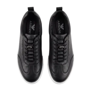 Emporio Armani Leather Shoes — Qara