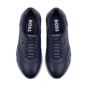Hugo Boss Leather Shoes — Tünd göy