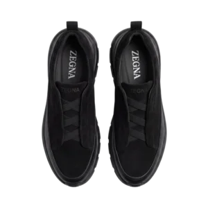 Zegna Suede Shoes — Qara