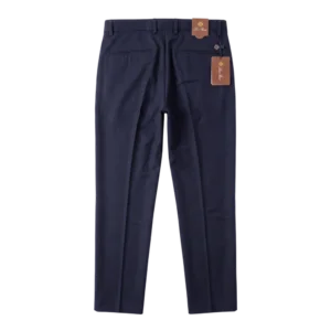 Loro Piana Cotton Pants — Tünd göy