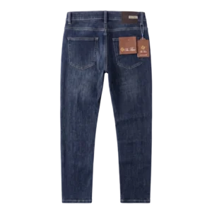 Loro Piana Cotton Jeans — Göy