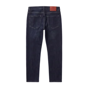 Isaia Cotton Jeans — Tünd göy
