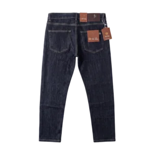 Loro Piana Cotton Jeans — Tünd göy