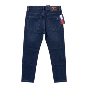 Tommy Hilfiger Cotton Jeans — Tünd göy