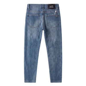 Hermès Cotton Jeans — Açıq göy