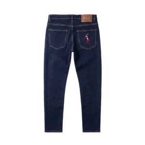 Ralph Lauren Cotton Jeans — Tünd göy