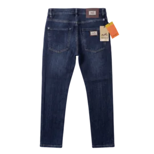 Hermès Cotton Jeans — Tünd göy
