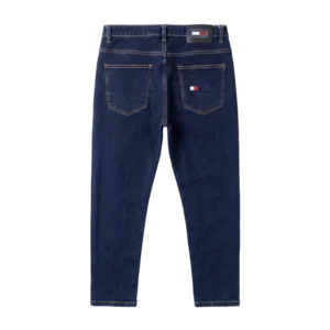 Tommy Hilfiger Cotton Jeans — Tünd göy