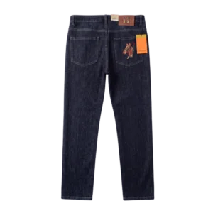 Hermès Cotton Jeans — Tünd göy